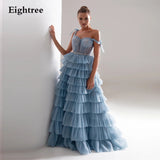 Ruffled Long Evening Dresses